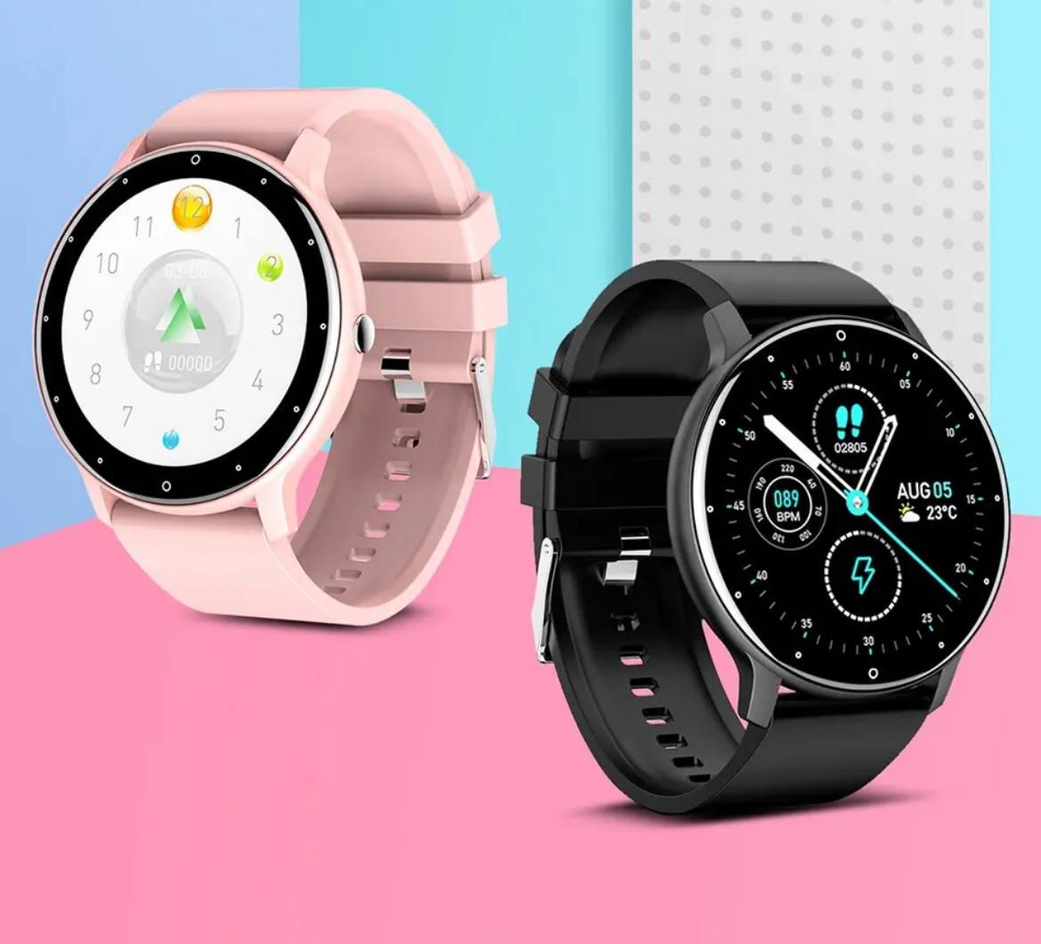 Смарт-годинник Lige Smart Watch для Android/iOS пульсометром/тонометром/крокоміром Рожевий - фото 7