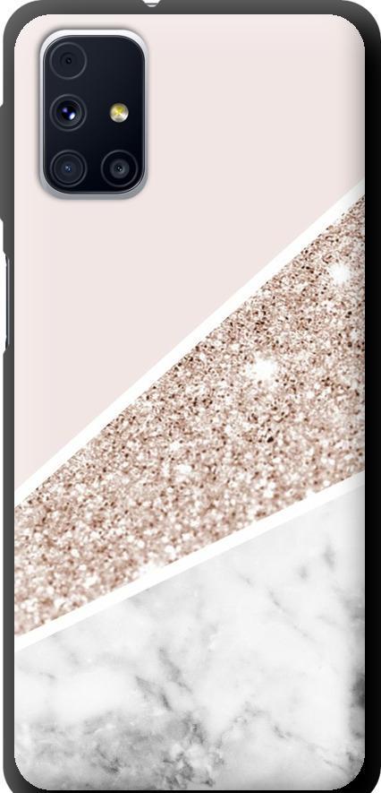 Чехол на Samsung Galaxy M31s M317F Пастельный мрамор (4342b-2055-42517)