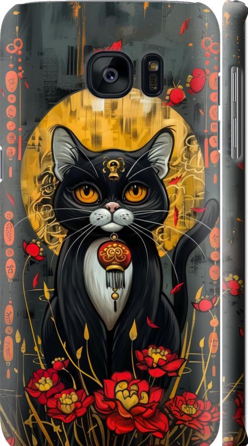 Чехол на Samsung Galaxy S7 Edge G935F China Cat (6134m-257-42517)