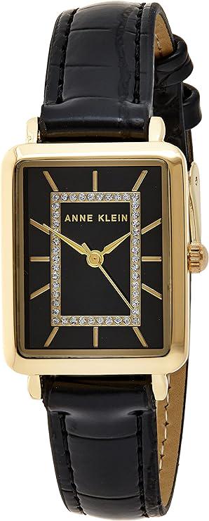 Часы женские классические Anne Klein AK/3820GPBK с кожаным ремешком (14120150)