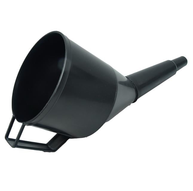 Лійка пластикова TOMPAR 91025 кутом лита сітка широкий носик (283099)