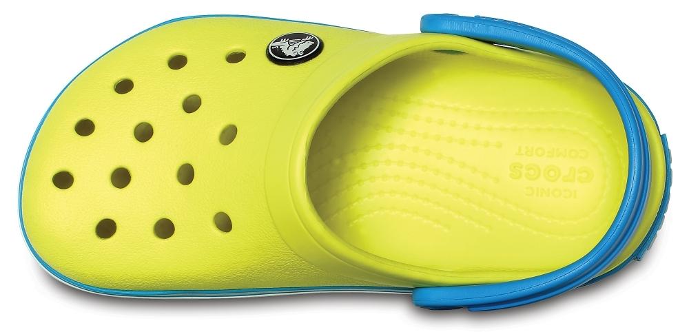 Сабо Crocs Kids Crocband Clog Tennis Ball C11 р. 28 Желтый - фото 4