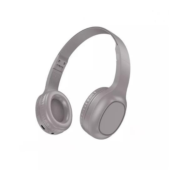 Наушники с микрофоном Hoco W46 Charm BT Bluetooth 5.3 AUX 200 мАч Коричневый (520610021)