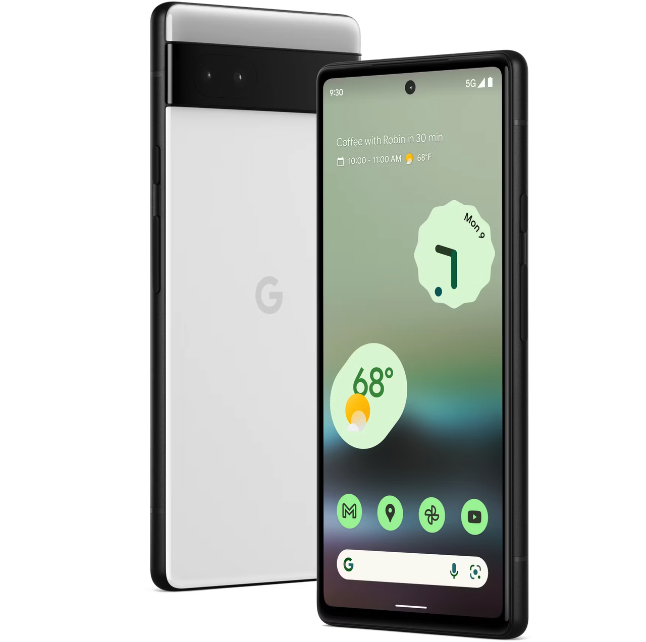 Смартфон Google Pixel 6a 6/128GB Chalk - фото 2