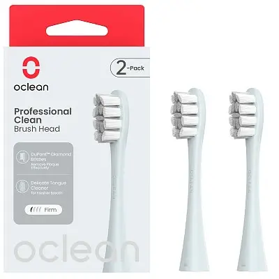 Насадки для зубної щітки Oclean Brush Head for One SE Air X F1 P1C9 2 шт. Silver - фото 2