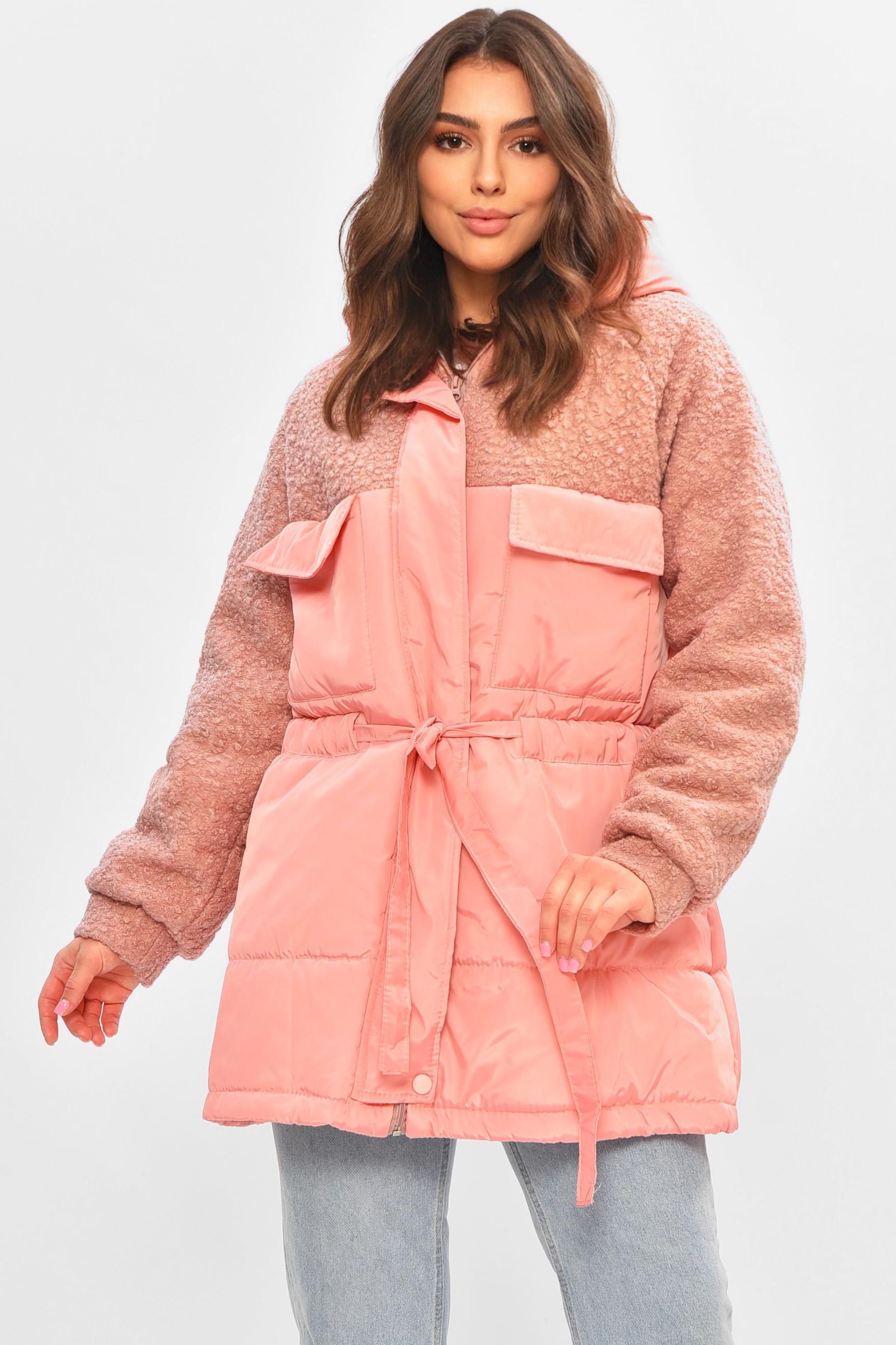 Куртка женская демисезонная L-XL Розовый (207193) Куртка женская демисезонная L-XL Розовый (207193)