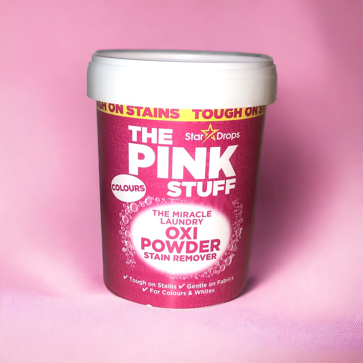 Пятновыводитель кислородный The Pink Stuff Oxi Powder Stain Remover Colour 1 кг (1942408404)
