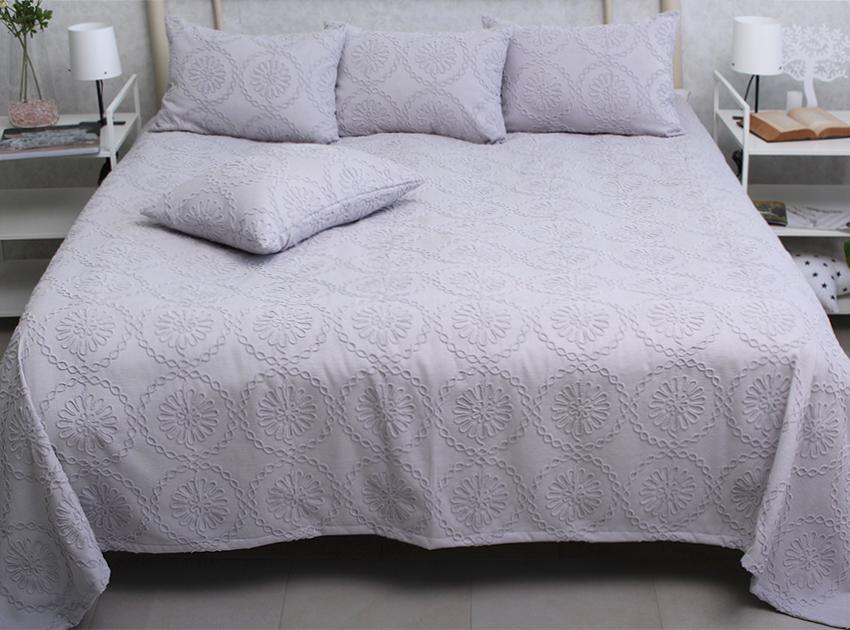 Покрывало Tessa 240x250 см Grey