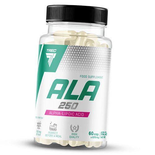 Кислота альфа липоевая ALA 250 Trec Nutrition 60 капс. (70101001)