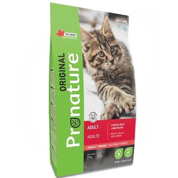 Корм сухой для взрослых котов Pronature Lamb Chiсken с курицей и ягненком 5 кг (24149918)