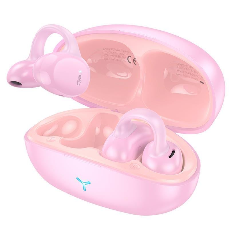 Наушники Hoco Auspicious EW57 Pink (588075)