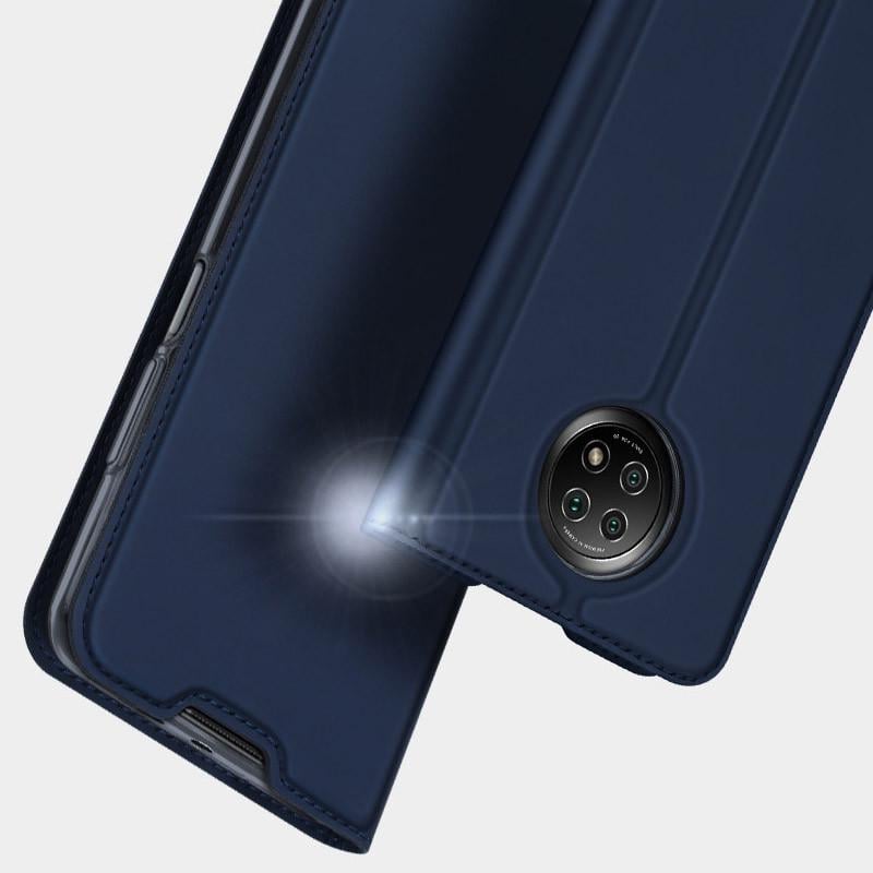 Чехол-книжка Dux Ducis с карманом для Xiaomi Redmi Note 9T Синий (117160275) - фото 5