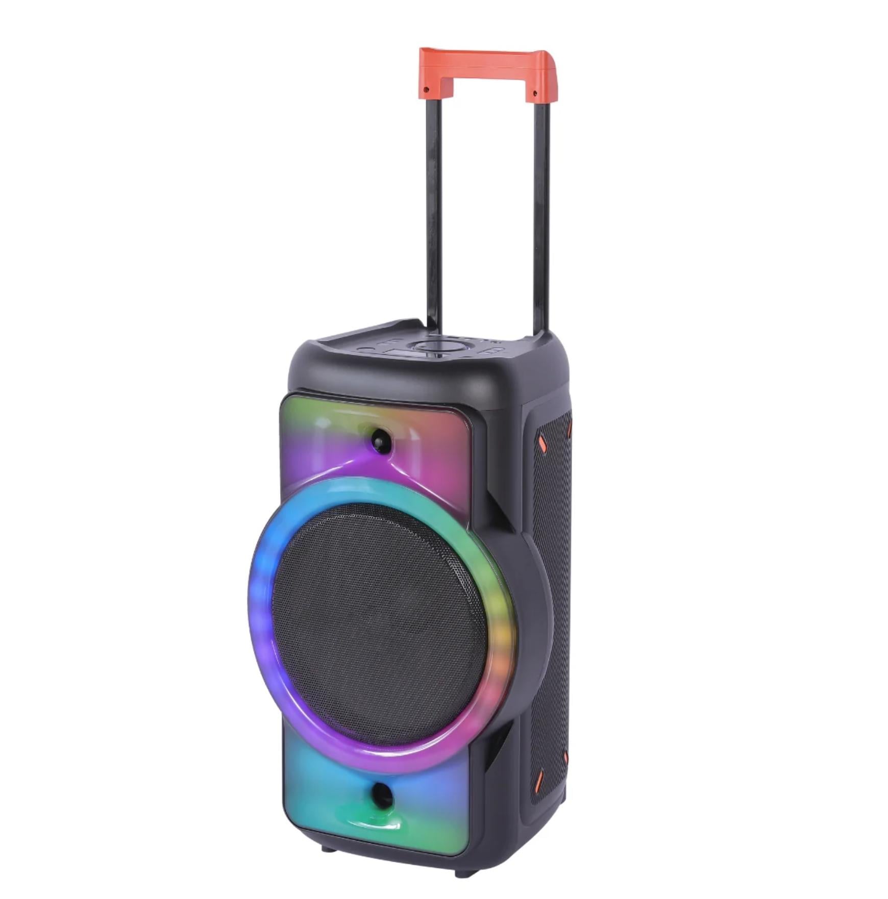 Портативна акустична система Fontastic ROKKA 400 Вт з Bluetooth TWS мікрофоном та RGB-підсвічуванням (37762784)