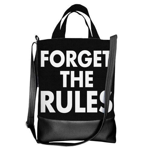 Городская сумка Presentville City Forget the rules (SCB LP006 BL)