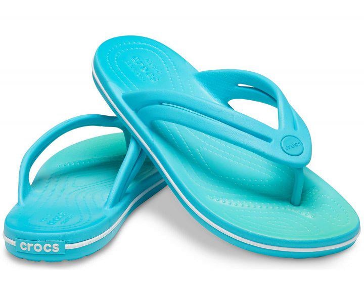 Шльопанці Crocs Crocband Ombre р. W7/EUR 37-38 Digital Aqua/Multi (7159149)