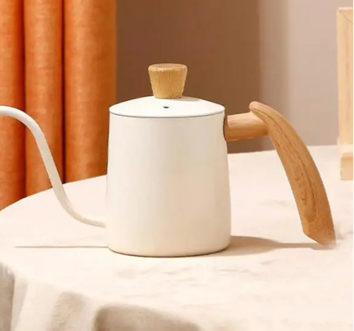 Заварник Bohmann с длинным узким носиком для дрип-кофе 600 мл Белый (97600 W) - фото 7 Заварник Bohmann с длинным узким носиком для дрип-кофе 600 мл Белый (97600 W) - фото 7