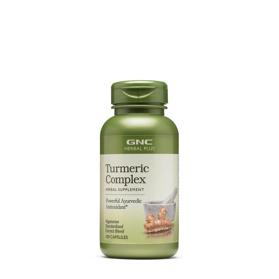 Натуральна добавка GNC Herbal Plus Turmeric Complex 100 капс. (6760)