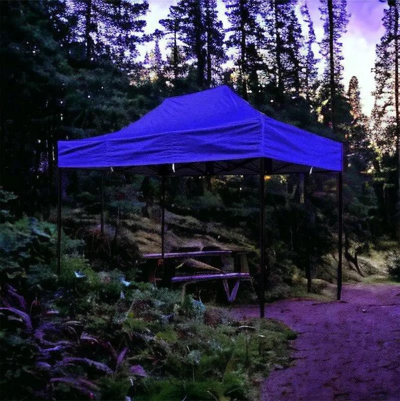 Намет шатер розсувний 3х4,5 м Синій (4750) - фото 2 Намет шатер розсувний 3х4,5 м Синій (4750) - фото 2