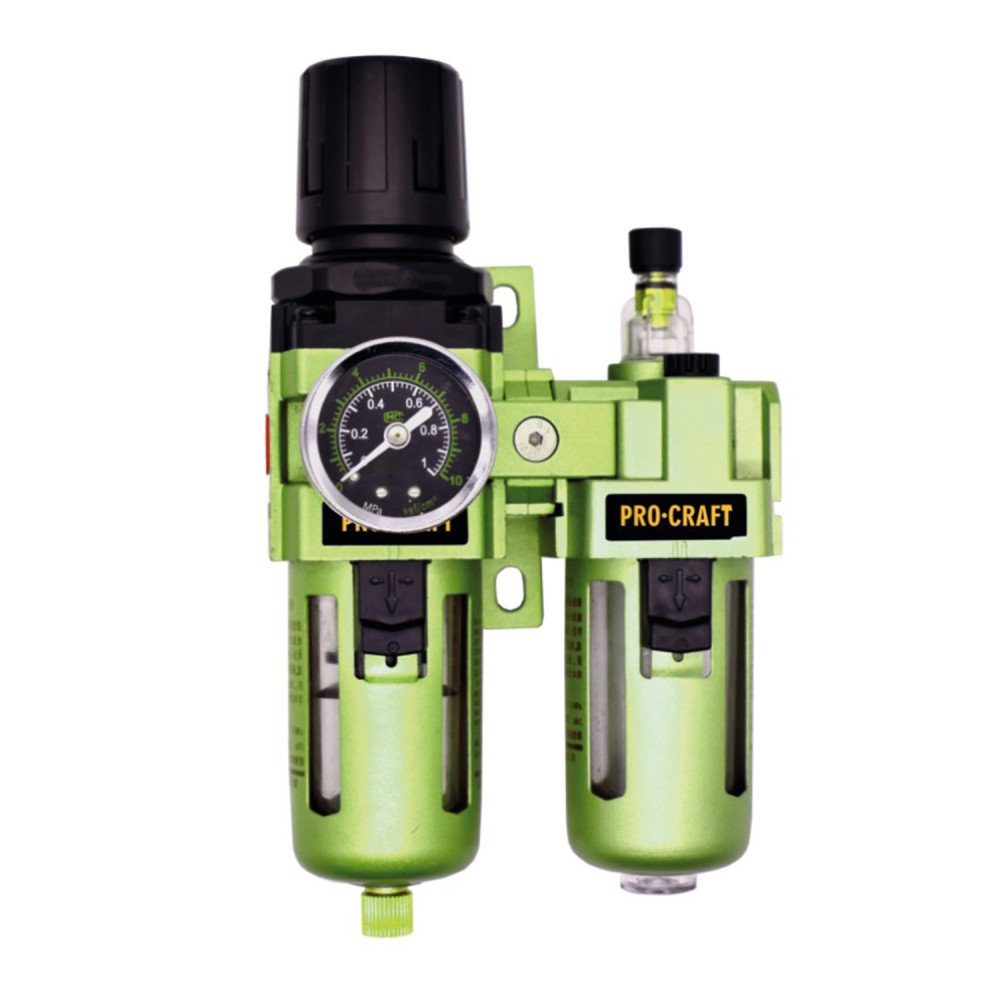 Блок подготовки воздуха Procraft FU06 с манометром 3000 л/мин 15 бар 3/8"