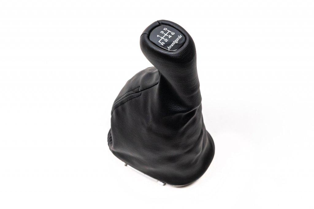 Чехол КПП/ручка Avantgard Pryn Auto для Mercedes C-class W203 2000-2007 гг. кожзаменитель Черный