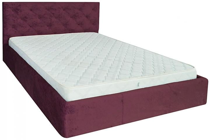 Кровать-подиум двуспальная BristolNew Design Standart 160х200 см Бордовый Кровать-подиум двуспальная BristolNew Design Standart 160х200 см Бордовый