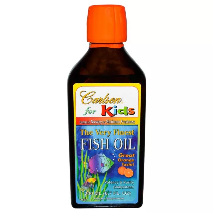 Рыбий жир для детей The Very Finest Fish Oil for Kids со вкусом апельсина 200 мл (CL1653) Рыбий жир для детей The Very Finest Fish Oil for Kids со вкусом апельсина 200 мл (CL1653)