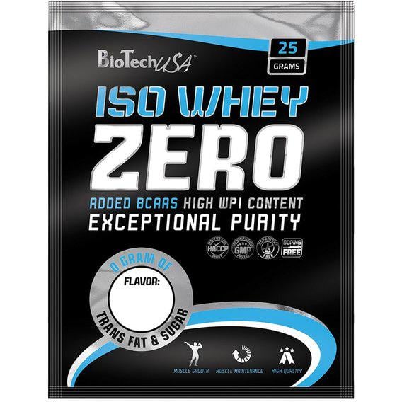 Протеин BioTechUSA Iso Whey Zero 25 г 1 порция Salted caramel