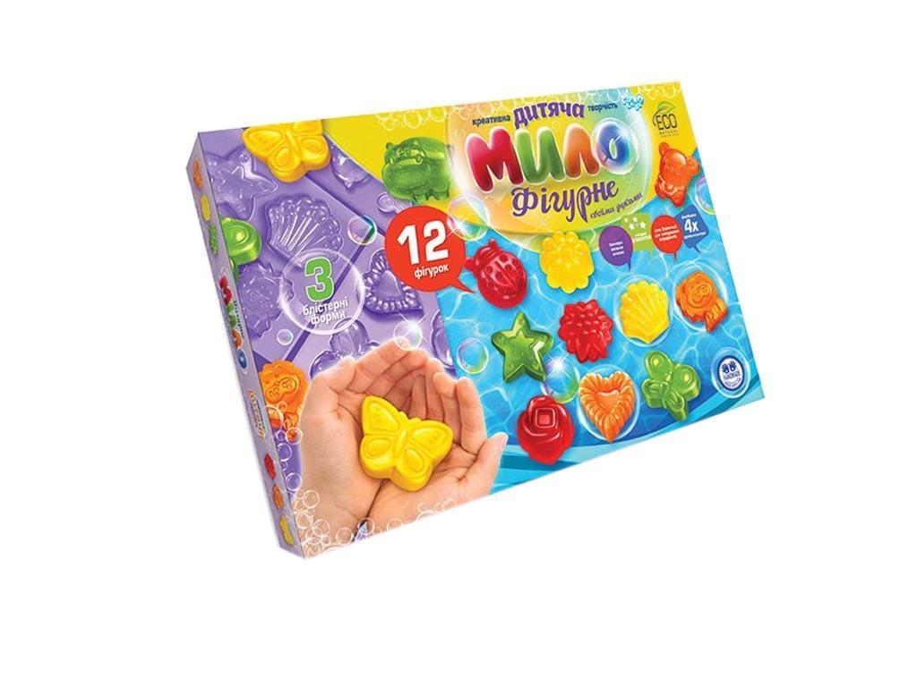 Дитяче фігурне мило Danko Toys велике 12 шт. (DFM-02-02U)