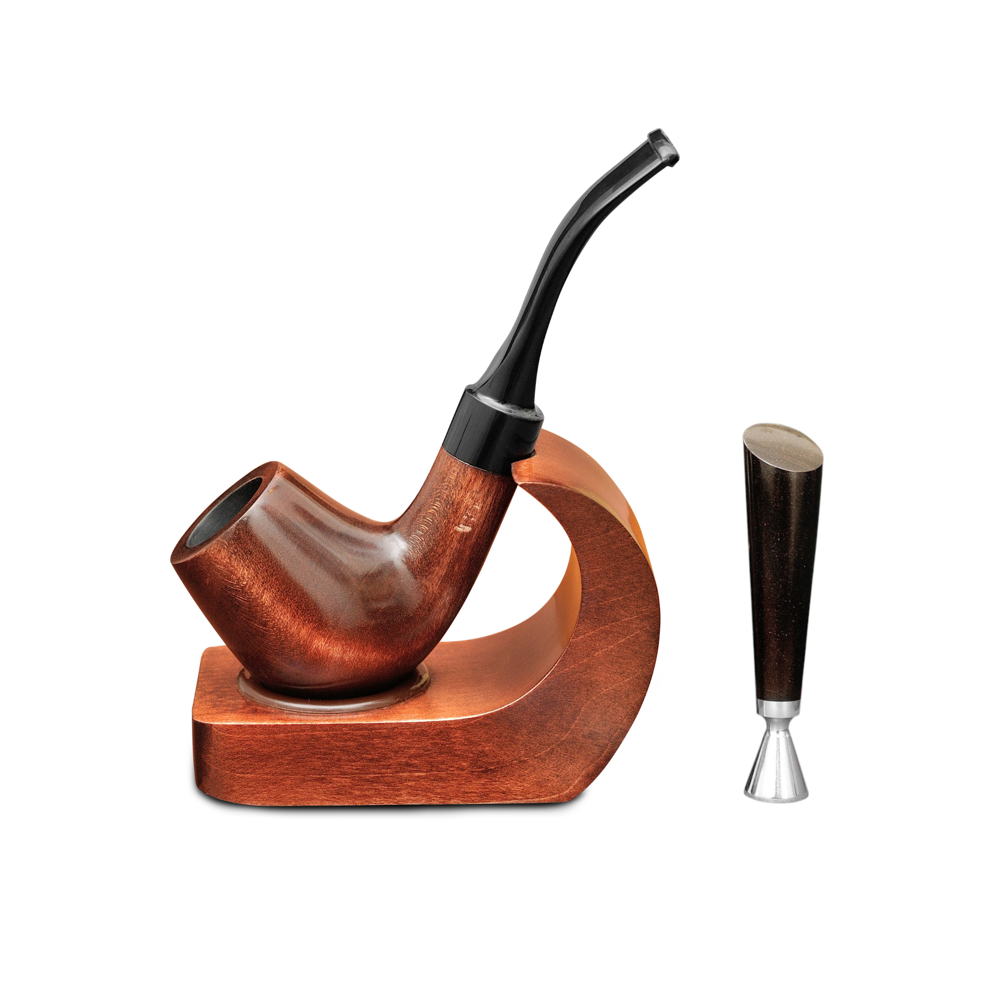 Курильна трубка KAFpipe Шерлок Холмс KAF2 №229 Груша з підставкою/тампером