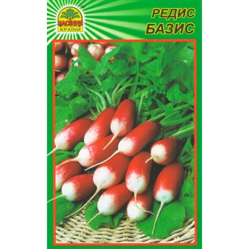 Семена редиса Насіння країни Базис 3 г (1137297723)