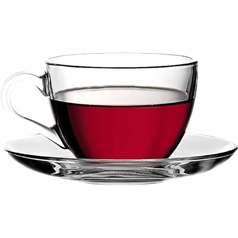 Чайний набір Pasabahce Basic 220 мл 12 пр. Прозорий (97948) - фото 2 Чайний набір Pasabahce Basic 220 мл 12 пр. Прозорий (97948) - фото 2