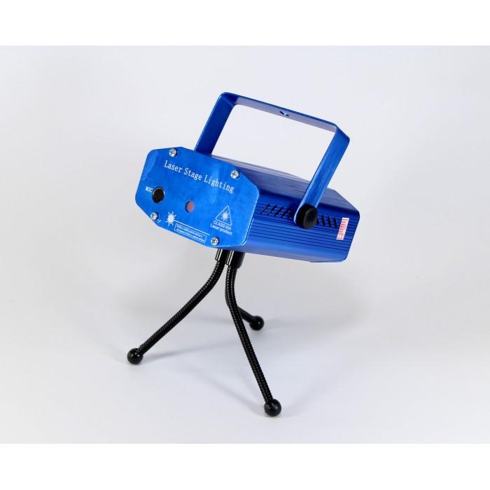 Проектор лазерный LASER HJ09 с трехногой Синий (9093)