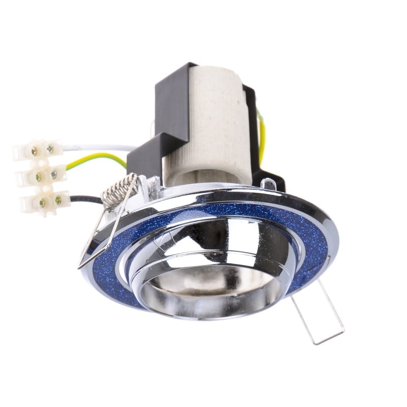 Светильник точечный Brille RO-50D Sh Blue/CHR (161265)