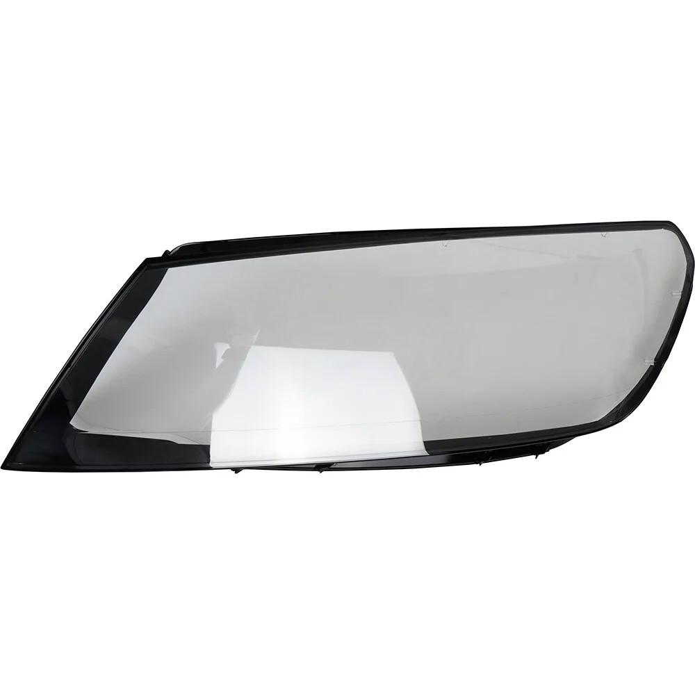 Скло фари Volkswagen Touareg 2014-2018 рест ліве (VW-glass-6L)