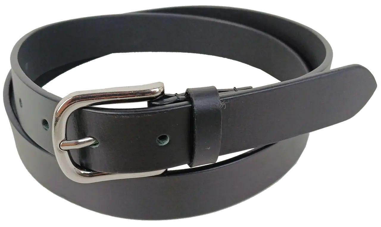 Ремінь жіночий Isa-Traesko шкіряний 100х2,5 см Чорний (4061462879708) Ремінь жіночий Isa-Traesko шкіряний 100х2,5 см Чорний (4061462879708)