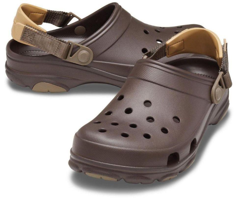Сабо чоловічі Crocs Classic All-Terrain Clog Espresso р. 43-44 Коричневий (19819)