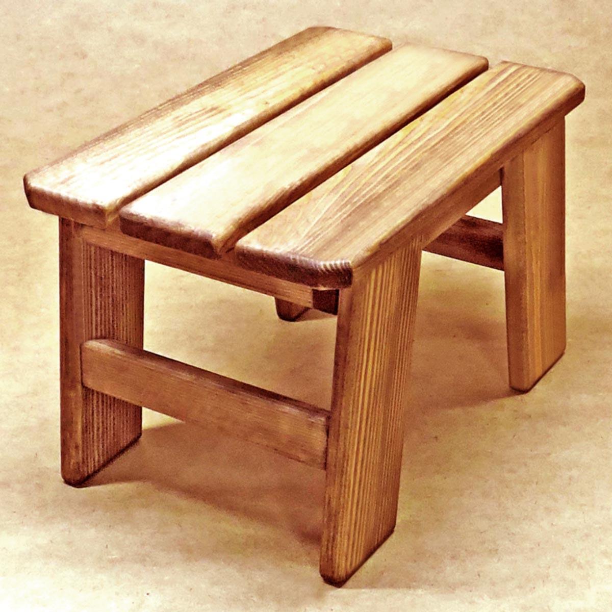 Стульчик из дерева Самара Сиена (ТАБ-000605)