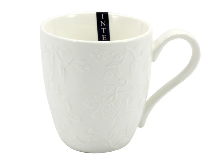Кухоль порцеляновий Interos Зара 450 мл Білий (5585151)