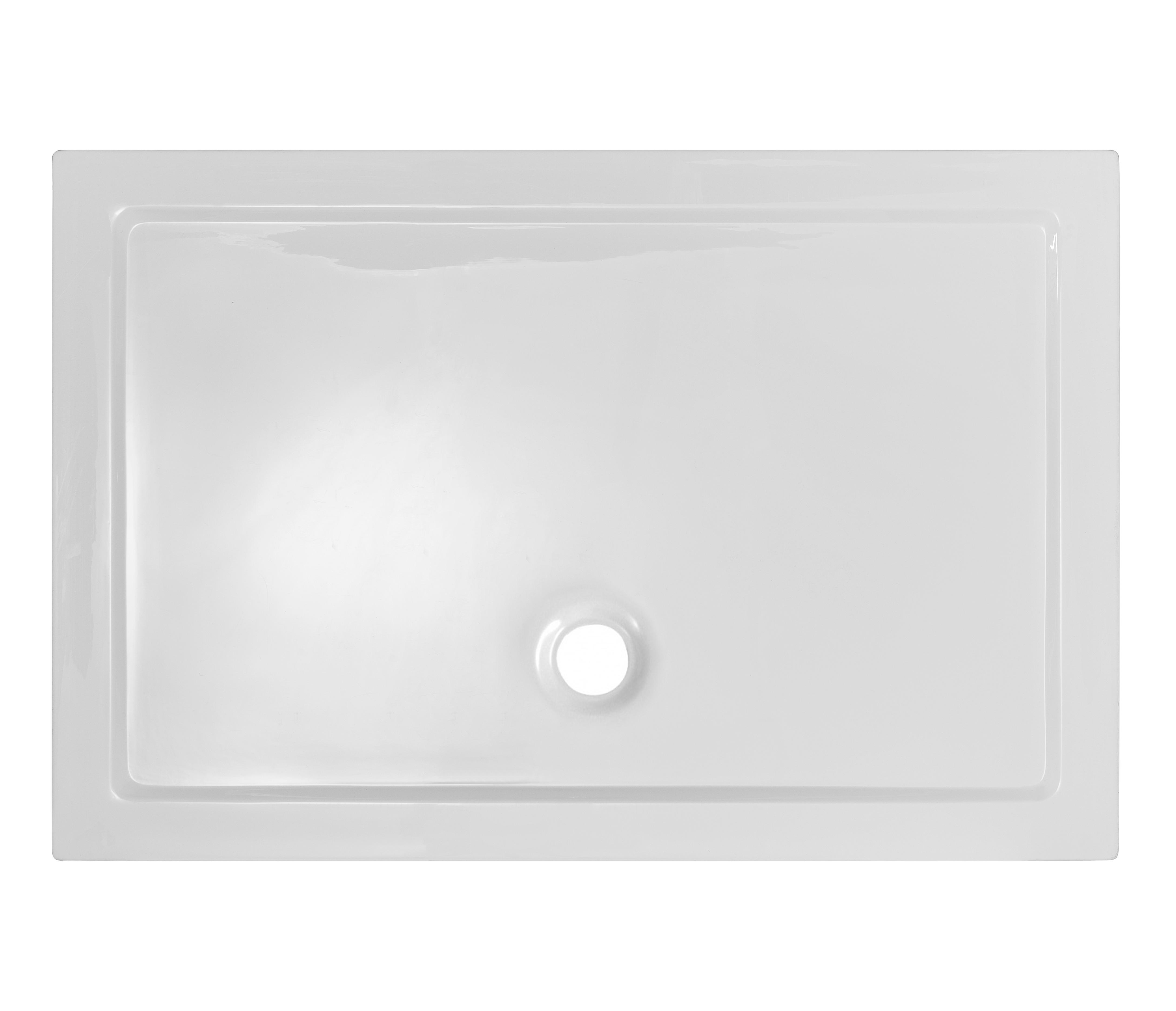 Душевой поддон прямоугольный VOLLE Benita 1017.073120 PUF акриловый 120x80x5 см (87810)