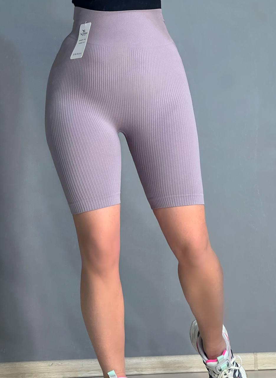 Шорти жіночі Kenalin 0412 велосипедки лосини в рубчик пуш-ап широкий пояс середня довжина OS Пудровий (3935) Шорти жіночі Kenalin 0412 велосипедки лосини в рубчик пуш-ап широкий пояс середня довжина OS Пудровий (3935)