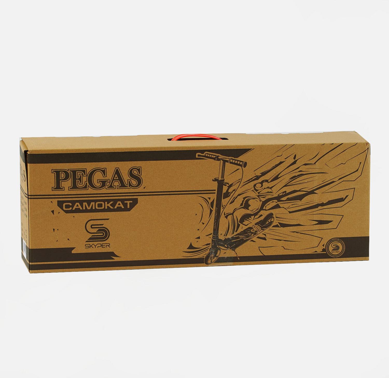 Самокат Skyper Pegas P-03840 с PU колесами 145 мм - фото 4 Самокат Skyper Pegas P-03840 с PU колесами 145 мм - фото 4