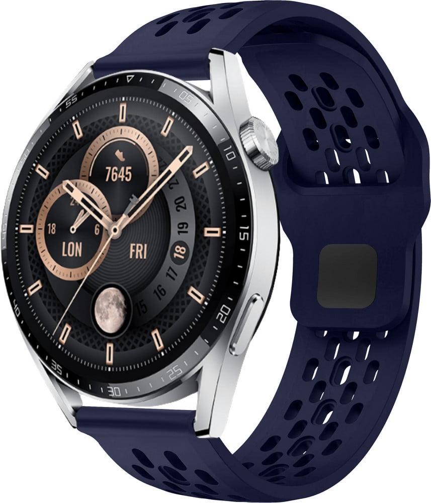 Ремешок силиконовый Liveunic для Huawei Watch GT3 46 мм Midnight Blue (41965-4D) Ремешок силиконовый Liveunic для Huawei Watch GT3 46 мм Midnight Blue (41965-4D)