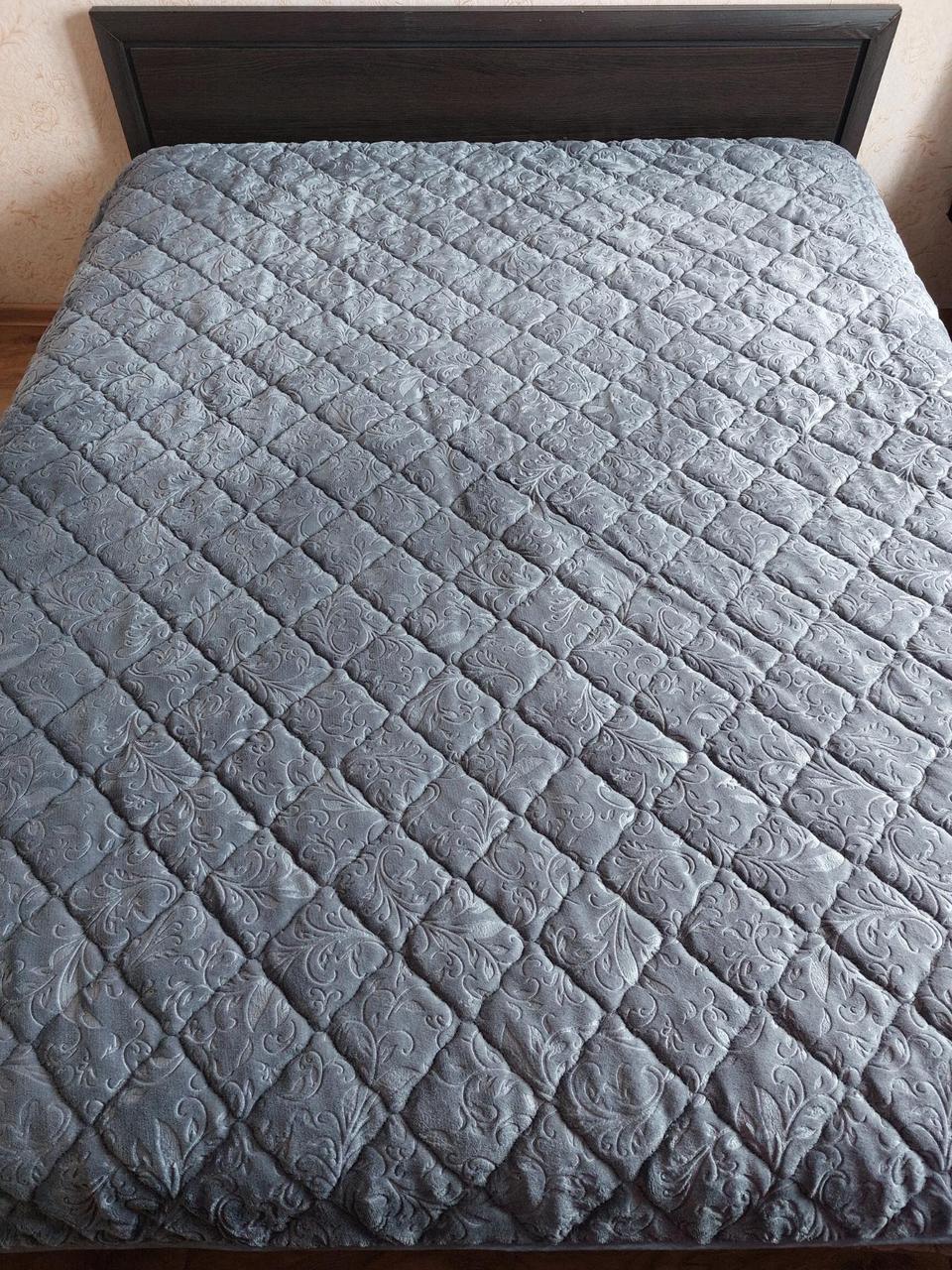 Покрывало евро Графитовый (32373)