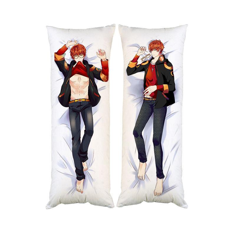 Подушка дакимакура Mystic Messenger Сэен Чхвэ декоративная ростовая для обнимания двусторонняя 40x120 см (1834006896)
