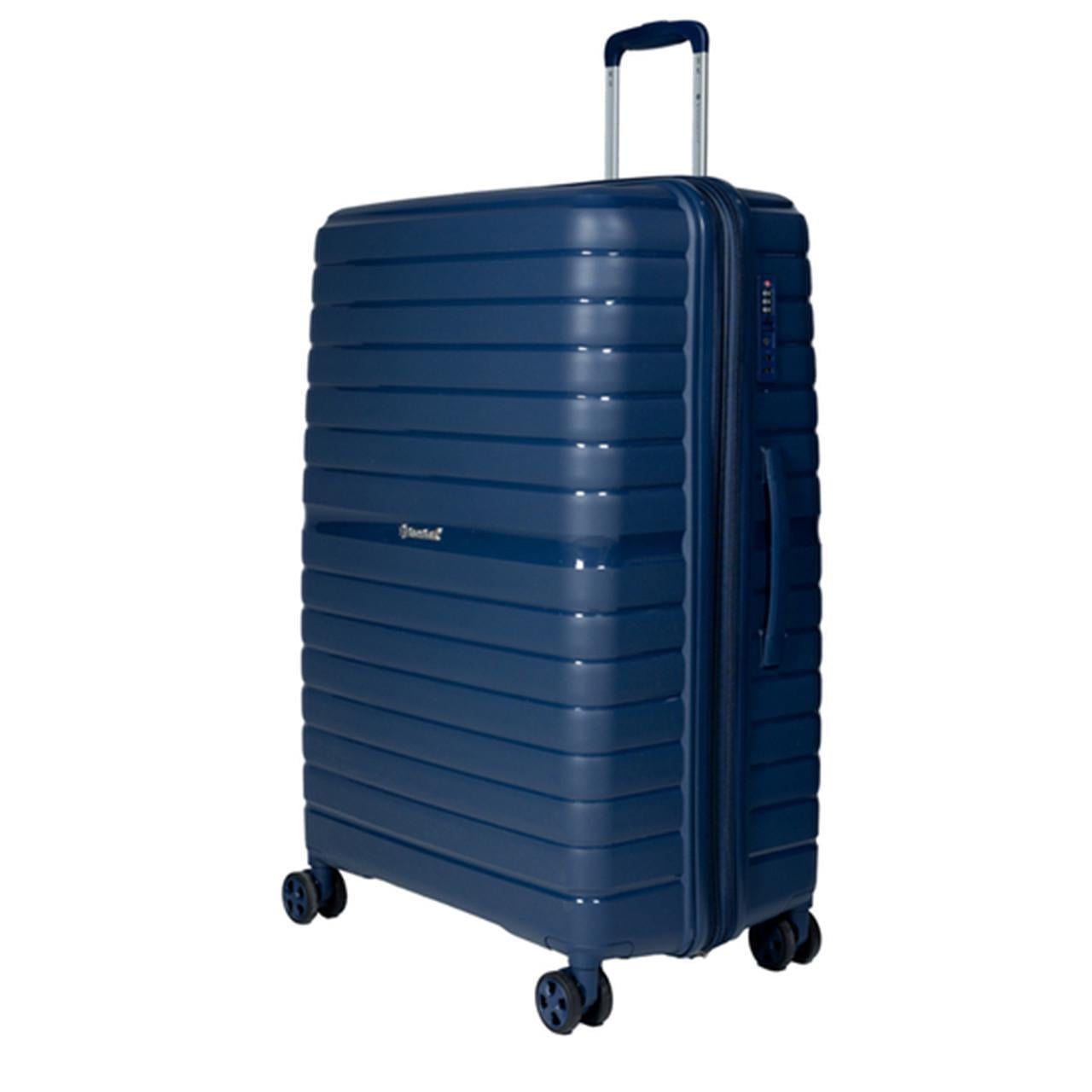 Чемодан Snowball 49203 большой Темно-синий (49203-L-DarkBlue)