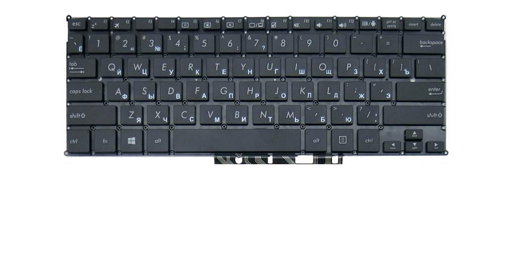 Клавиатура для ноутбука Asus TX201 TX201LA матовая (0KNB0-1125RU00)