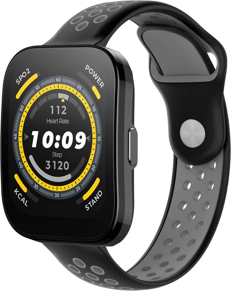 Ремешок Sport для Amazfit Bip 5 Black Grey (34435-53)