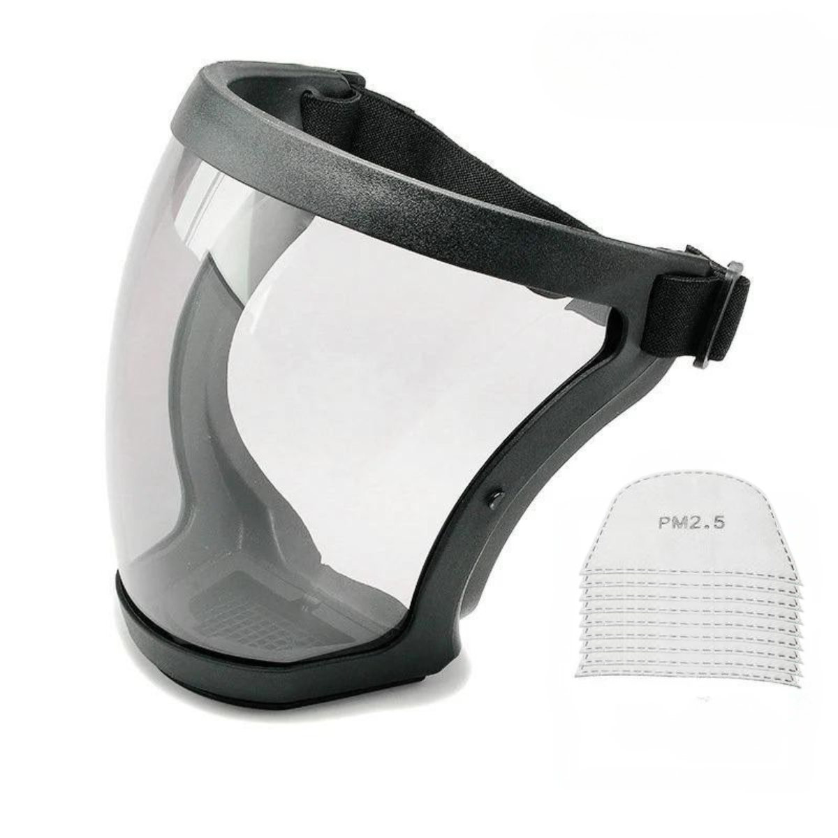 Маска защитная для лица с фильтром PM 2.5 ProMask 10 сменных фильтров (3519)