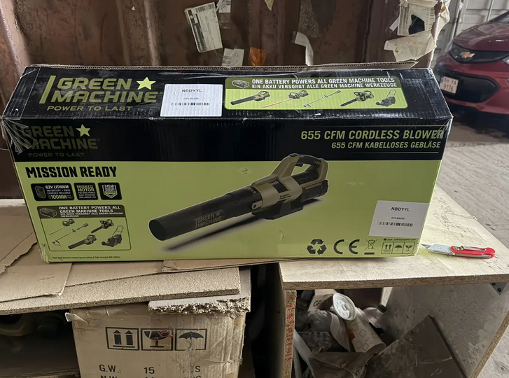 ᐉ Газонокосилка аккумуляторная с приводом Green Machine GMSM6200