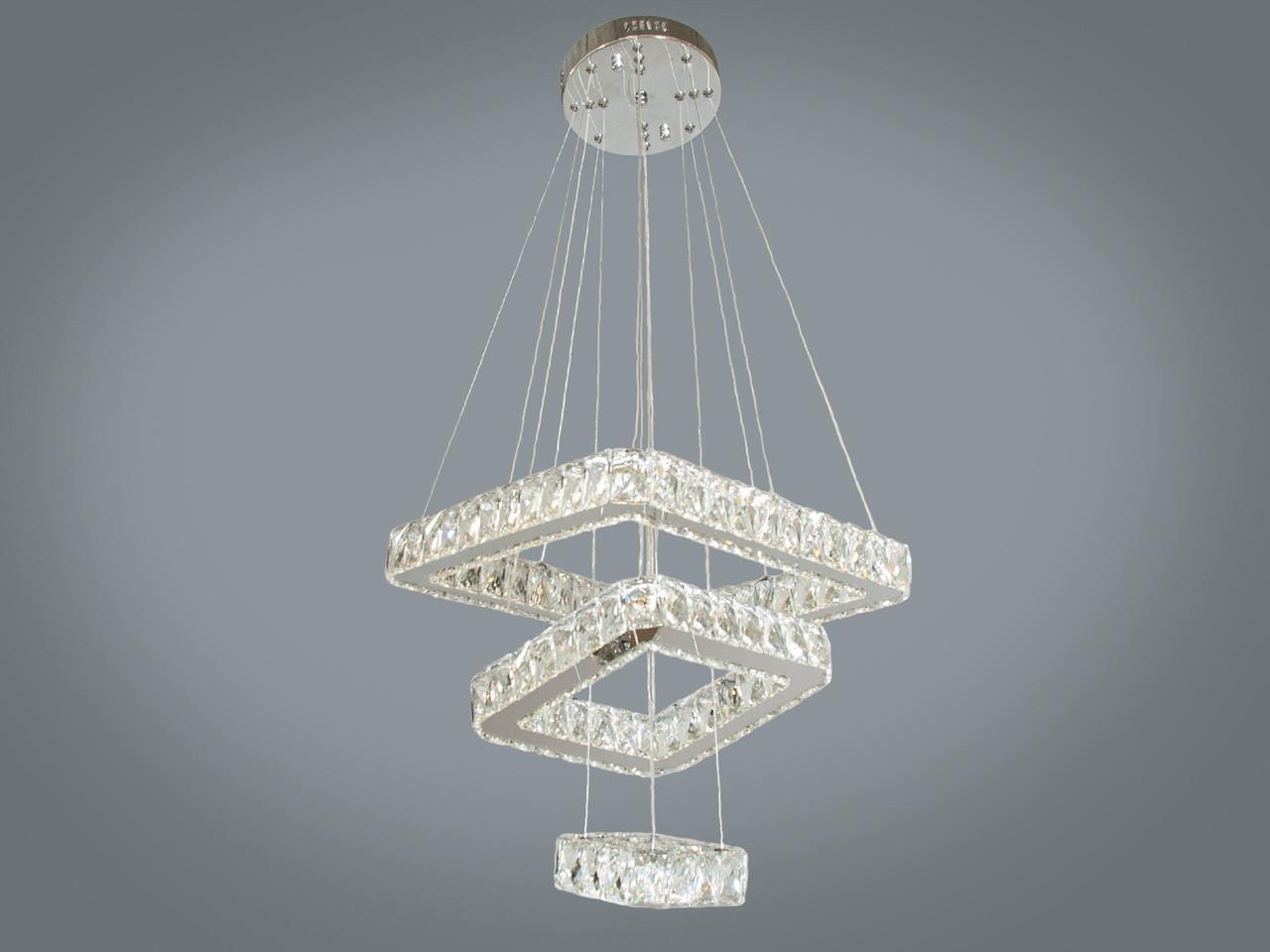 Люстра-подвес хрустальная LED 7262/400+280+160 (2437589224)